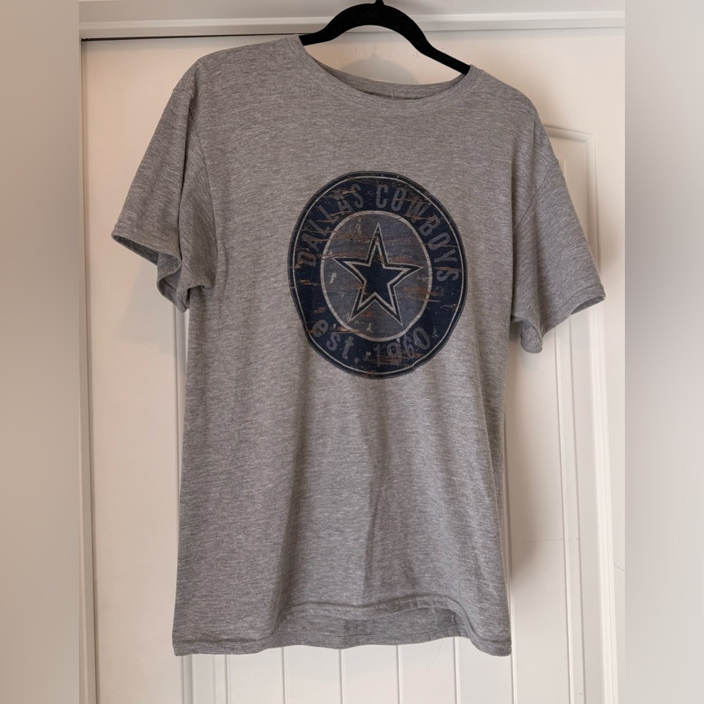 Gray Dallas Cowboys T-Shirt